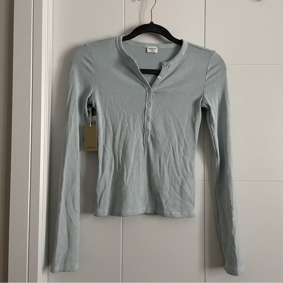 Aritzia Wilfred Free Remi longsleeve Top - Picture 4 of 5